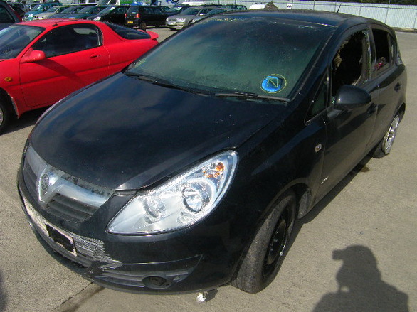 Разборка Opel Corsa  2009 года, черный металлик (фото 4)