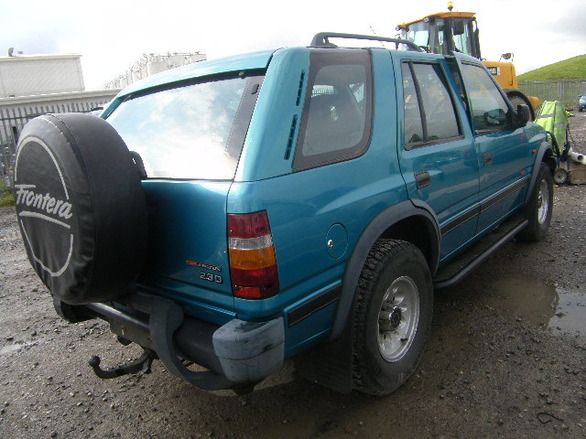 Разборка Opel Frontera  1994 года, голубой металлик (фото 2)